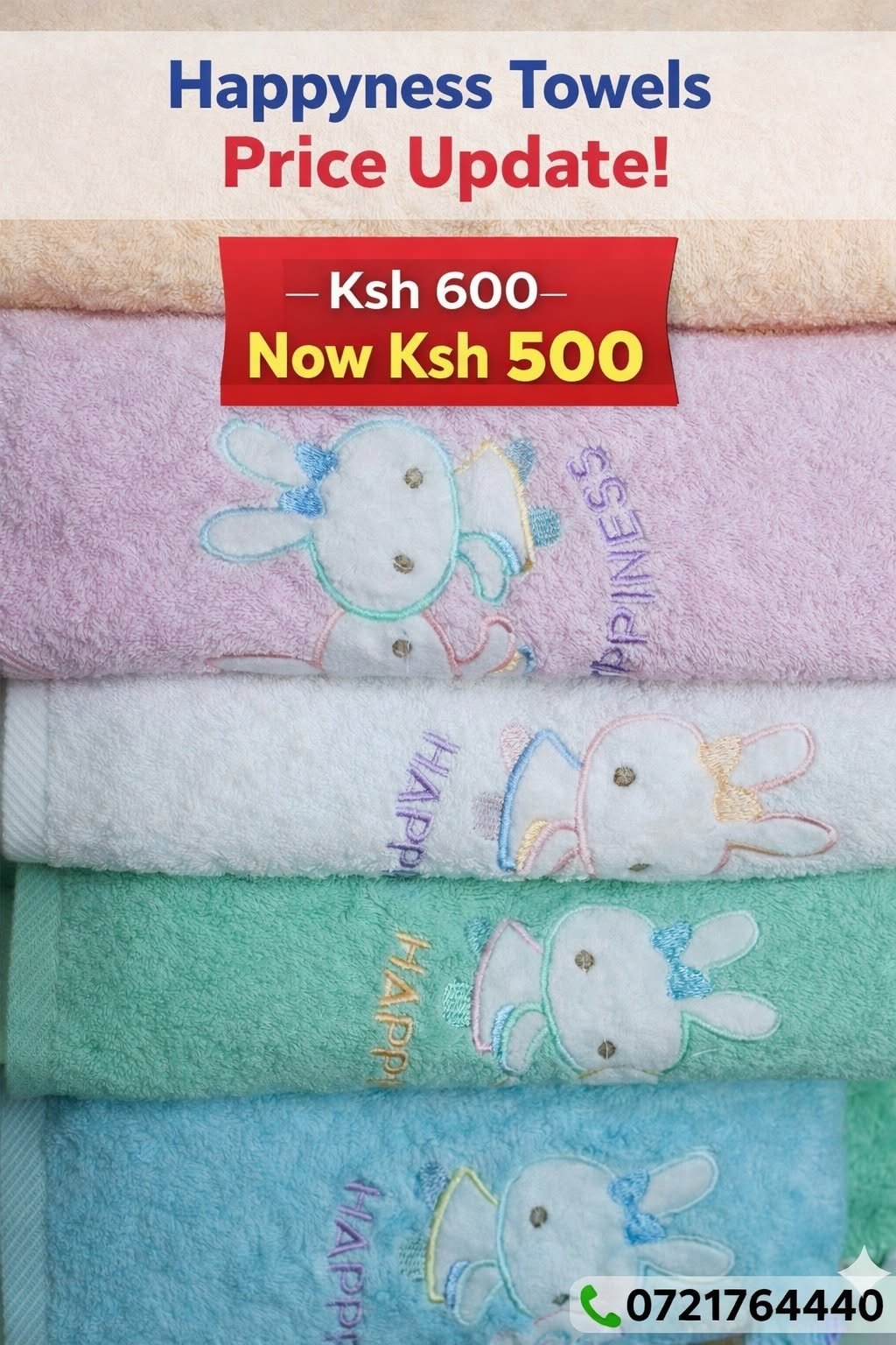 Happiness Baby Towel