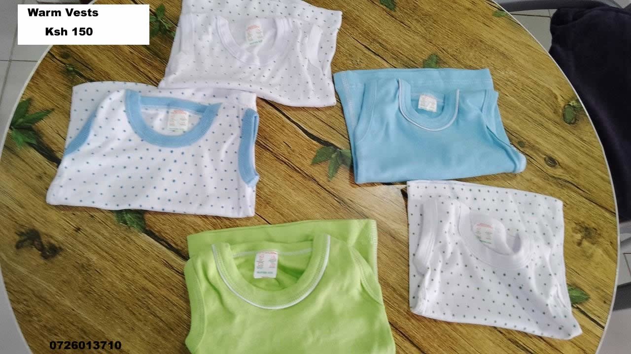 Sleeveless Baby Vest