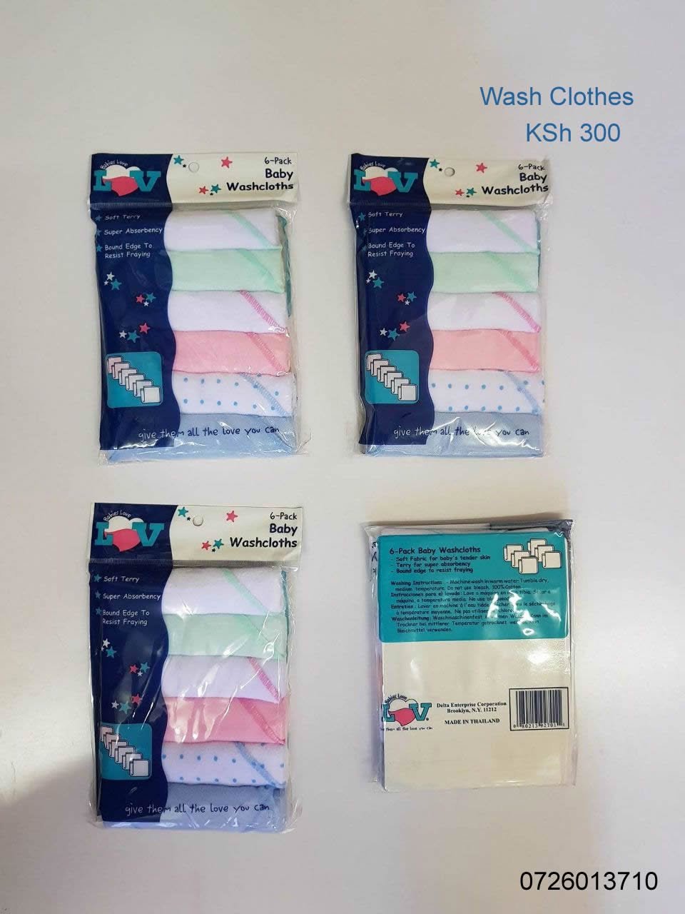 Baby Washcloths
