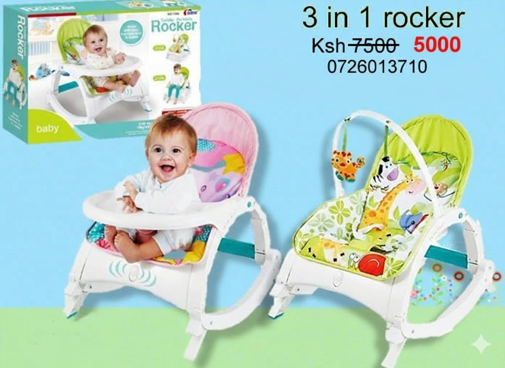 3-in-1 Baby Rocker